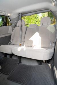 Interior on 2025 Sienna