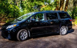 2025 Black Toyota Sienna